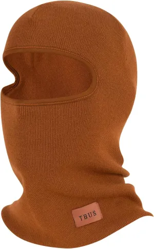 Men's Knit Insulated Windproof Face Mask, Full Face Cover for Ski Snowboard Motorcycle Outdoor Cold Weather Men and Women