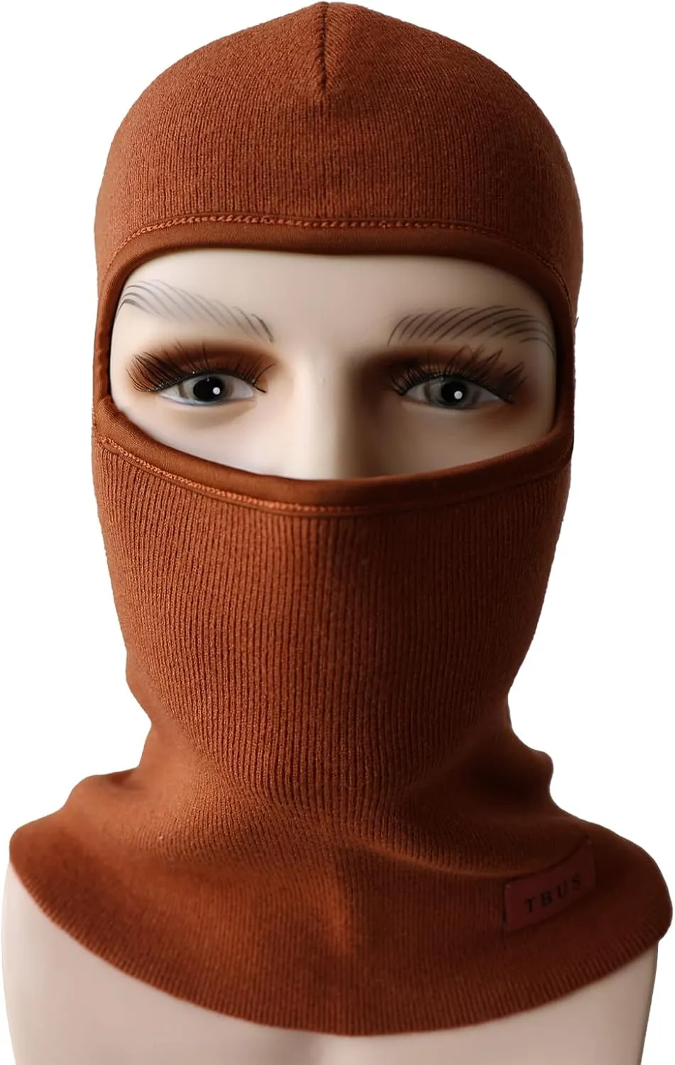 Men's Knit Insulated Windproof Face Mask, Full Face Cover for Ski Snowboard Motorcycle Outdoor Cold Weather Men and Women