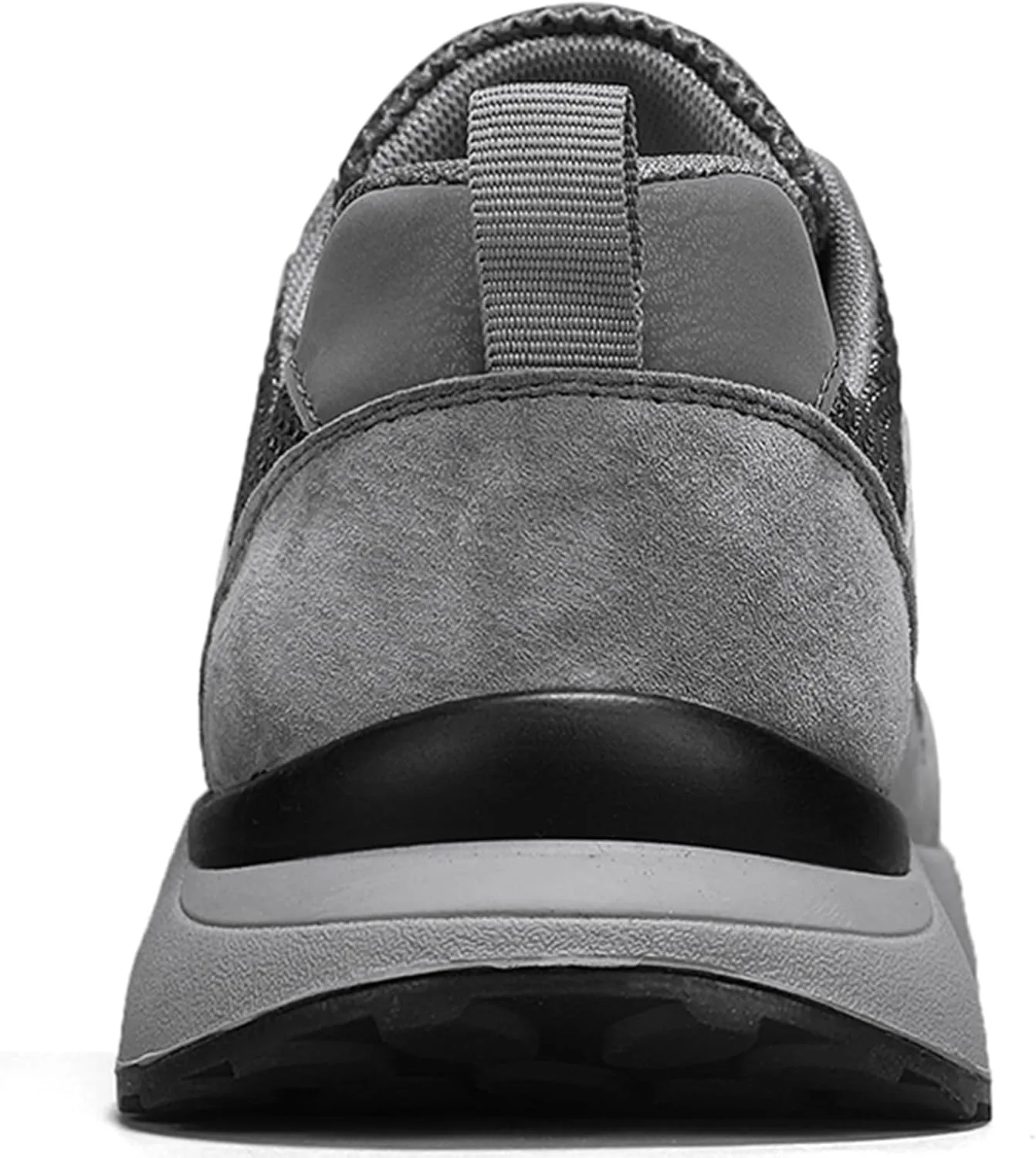 Men's Outdoor Lace-Up Hiking Shoes Fashion Comfortable Sports Shoes Breathable Trekking Sneakers Work Shoes Arch Support Trail Running Shoes for Men