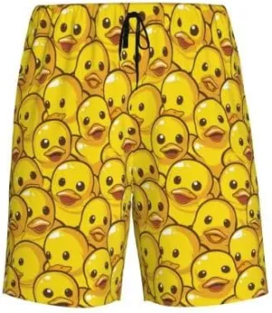Mens Pajama Shorts Soft Lounge Bottoms Sleepwear Pj Pants With Pockets S-4XL