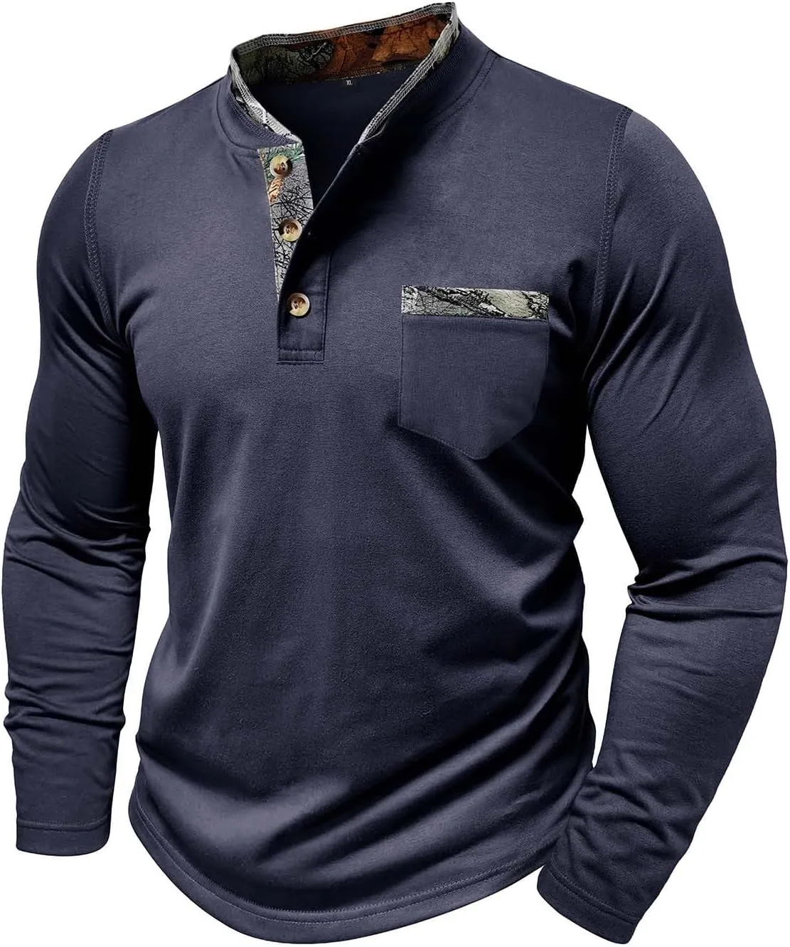 Mens Polo Shirts Long Sleeve Collared Tops Vintage Casual Slim Tshirts Fall Casual Solid Tee Comfy Soft Golf Outfits