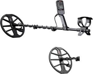 MINELAB Equinox 900 Multi-Frequency Collapsible Metal Detector for Adults Bundle with EQX 15 Coil