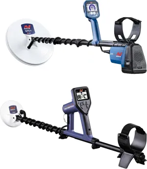 MINELAB Gold Detector Bundle for Adults with GPX 6000 (11" Coil) and Gold Monster 1000 (5" Coil) Metal Detectors