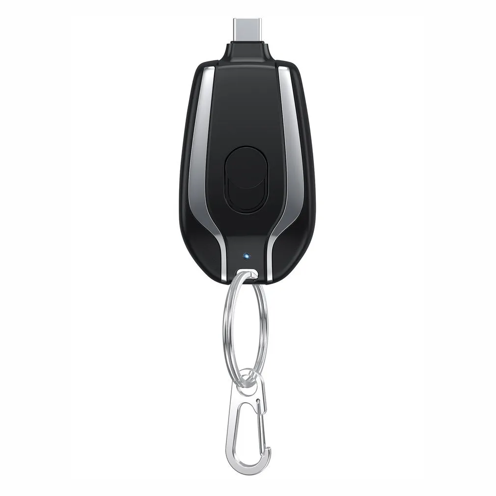 Mini Keychain Charger With Type-C Ultra-Compact