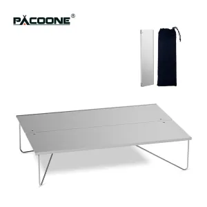 Mini Outdoor Table - Foldable Aluminum Alloy Camping Table for Travel, Picnic, and Barbecue