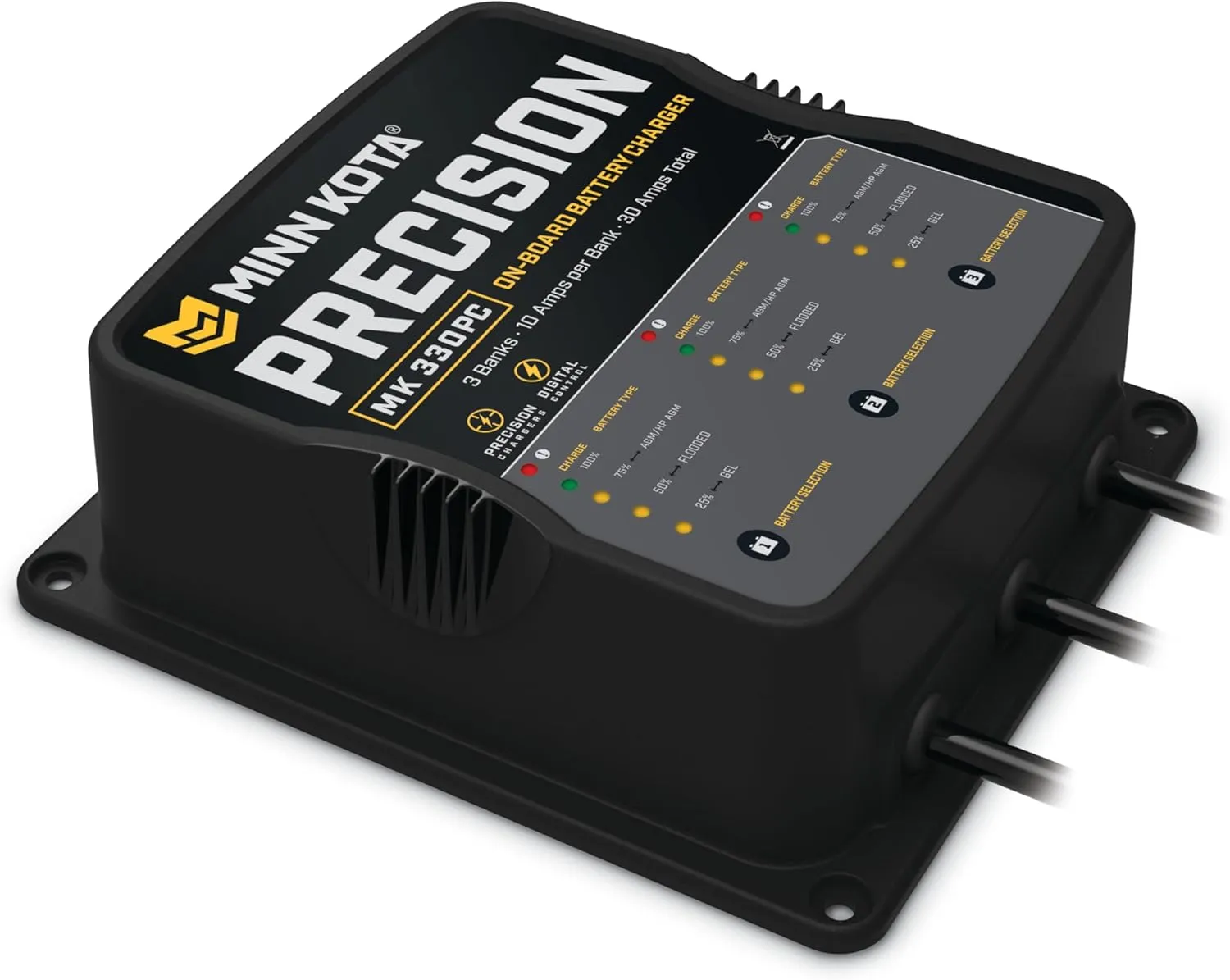 Minn Kota Precision Digital Chrgr MK 330 PC 3 bank x 10 amps
