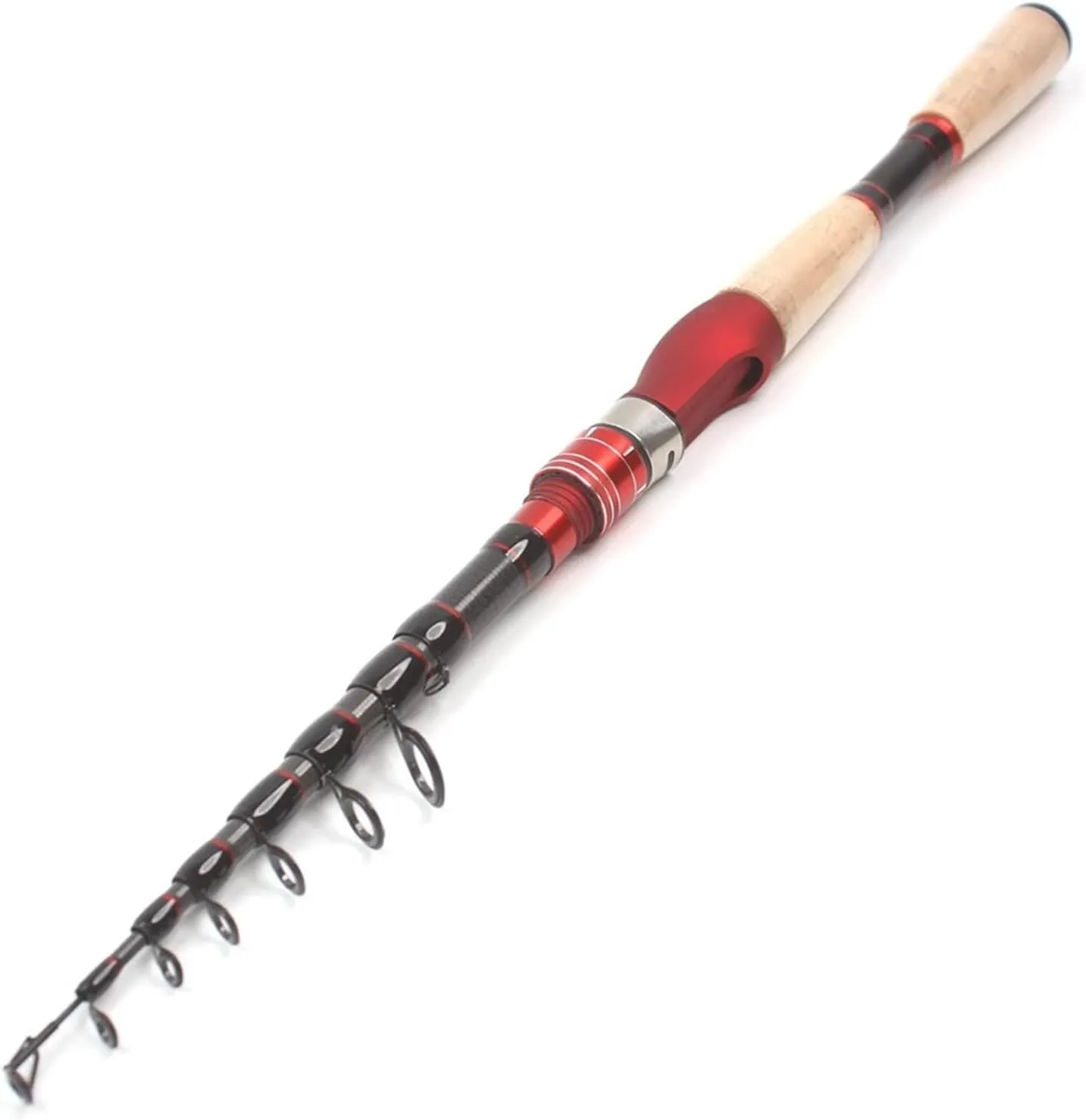 Model YG011 Portable 2.1m 2.4m 2.7m Spinning Casting Fishing Rod Telescopic Trout Travel Pole Lure Weight 7-28g Lure Rod UltraShort Pesca