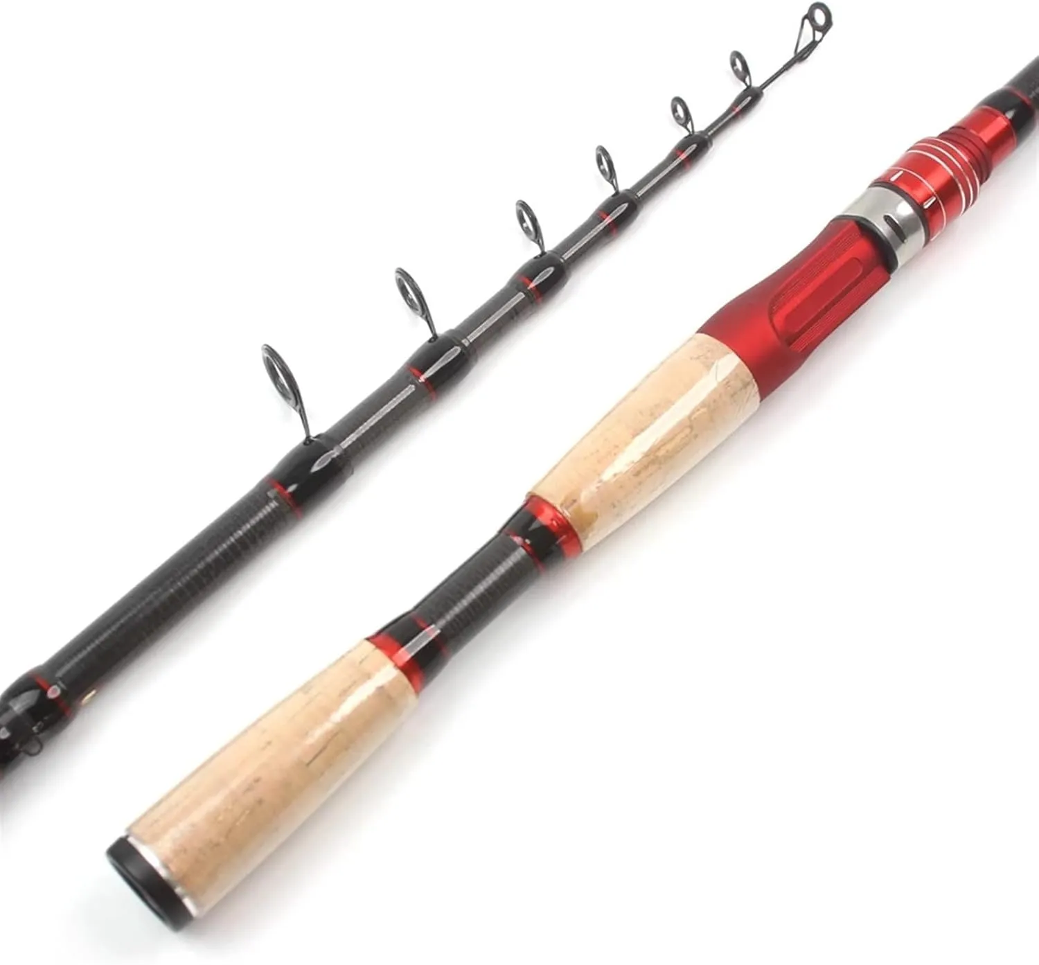 Model YG011 Portable 2.1m 2.4m 2.7m Spinning Casting Fishing Rod Telescopic Trout Travel Pole Lure Weight 7-28g Lure Rod UltraShort Pesca
