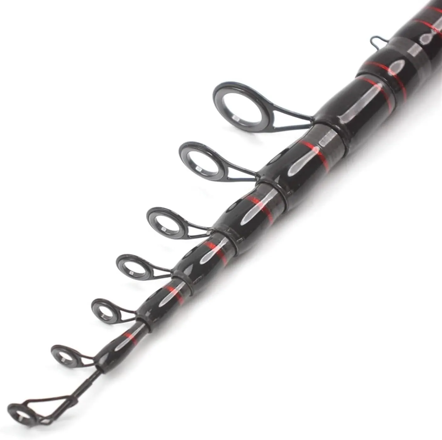 Model YG011 Portable 2.1m 2.4m 2.7m Spinning Casting Fishing Rod Telescopic Trout Travel Pole Lure Weight 7-28g Lure Rod UltraShort Pesca