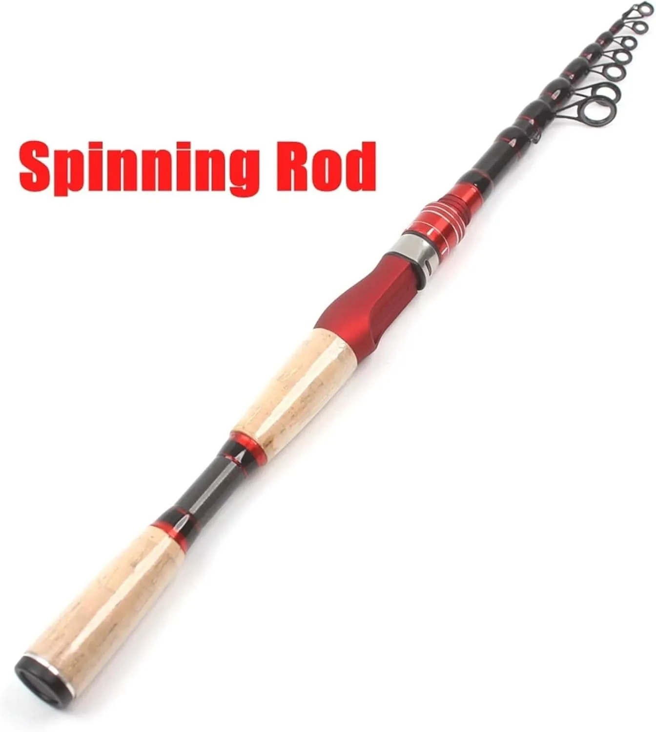 Model YG011 Portable 2.1m 2.4m 2.7m Spinning Casting Fishing Rod Telescopic Trout Travel Pole Lure Weight 7-28g Lure Rod UltraShort Pesca