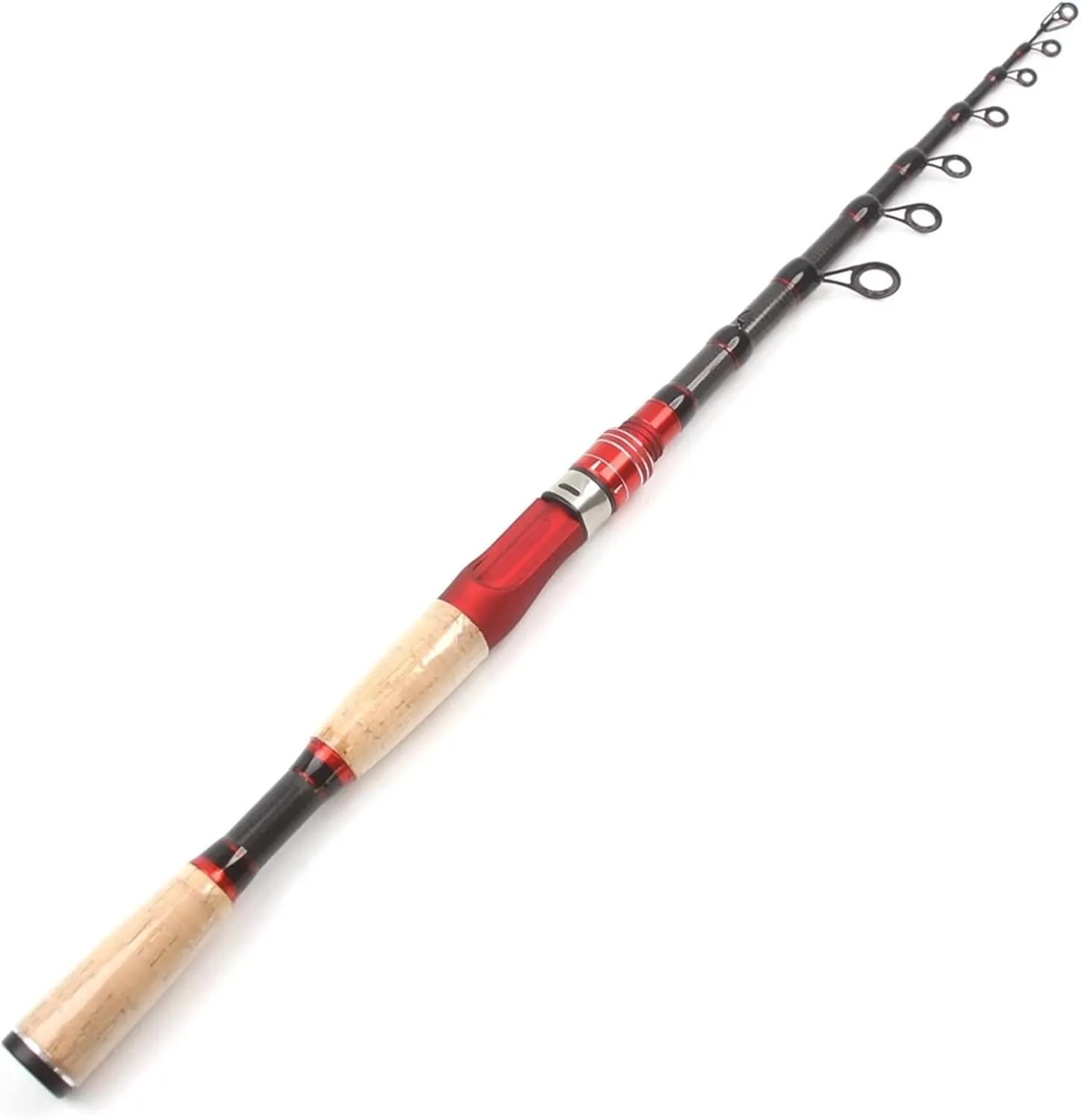 Model YG011 Portable 2.1m 2.4m 2.7m Spinning Casting Fishing Rod Telescopic Trout Travel Pole Lure Weight 7-28g Lure Rod UltraShort Pesca