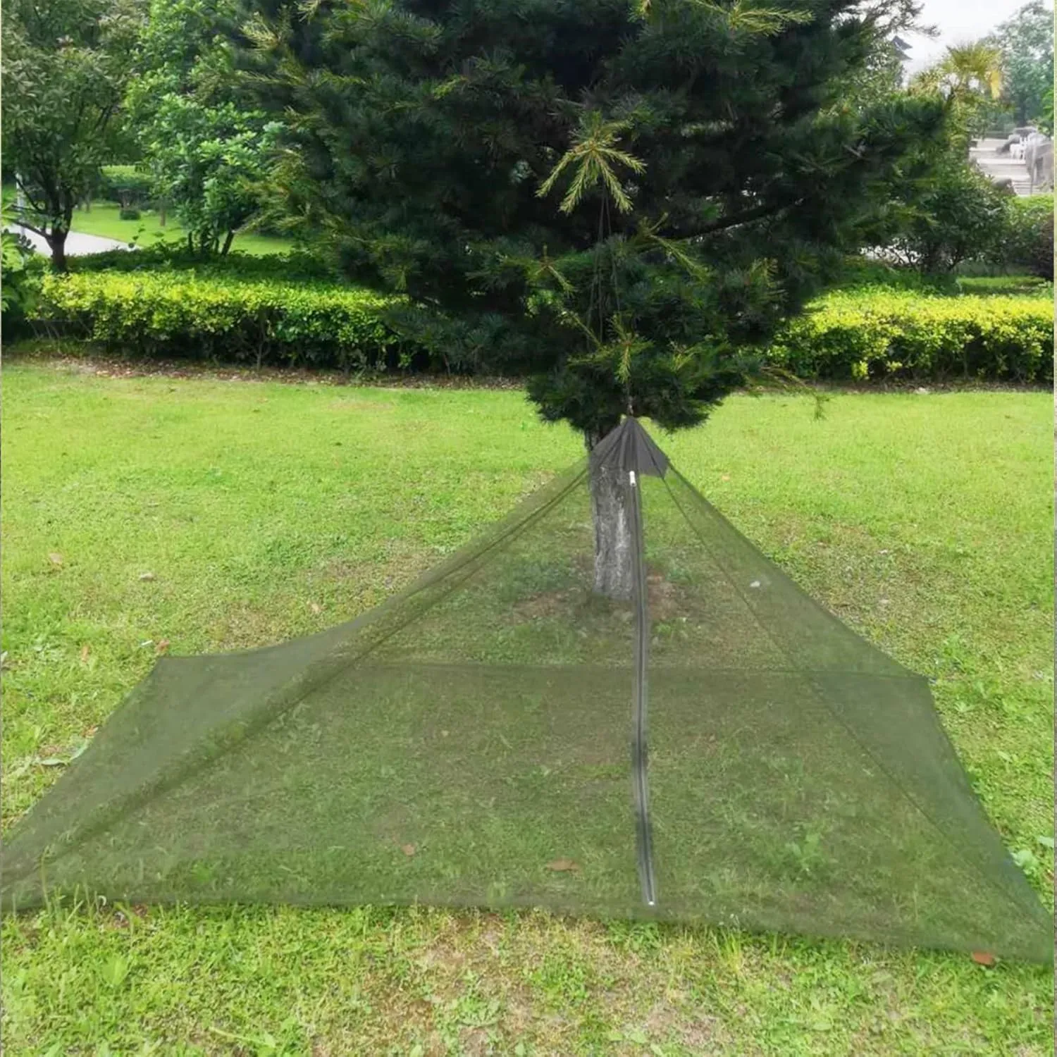 Mosquito Net Tent Mesh (Single) Bed Mosquito with Carry Bag Compact and Lightweight for Outdoor Camping Hiking Backpacking Traveling