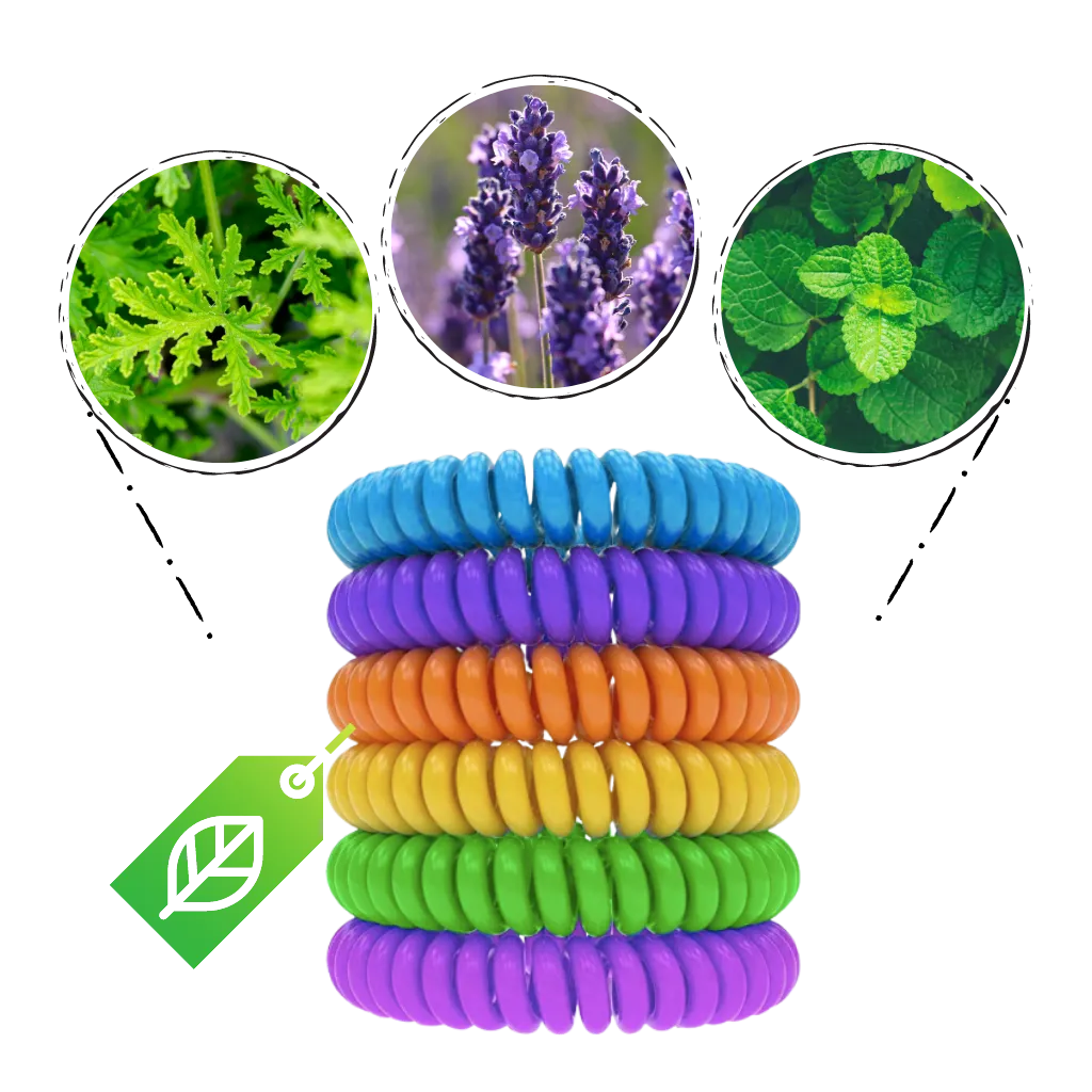 Mosquito repellent bracelets (10Pcs)