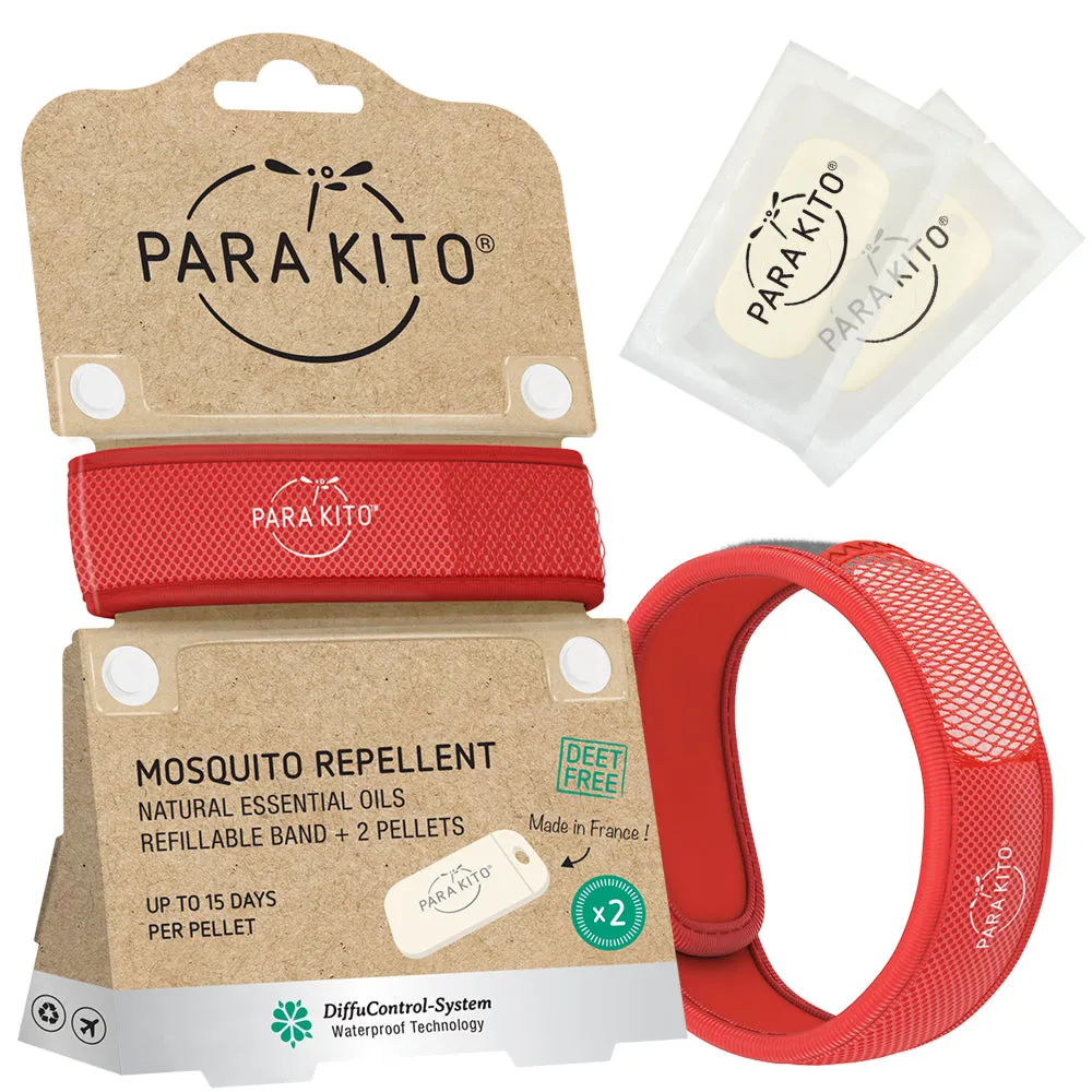 Mosquito Repellent Wristband with 2 refills - Solid Color