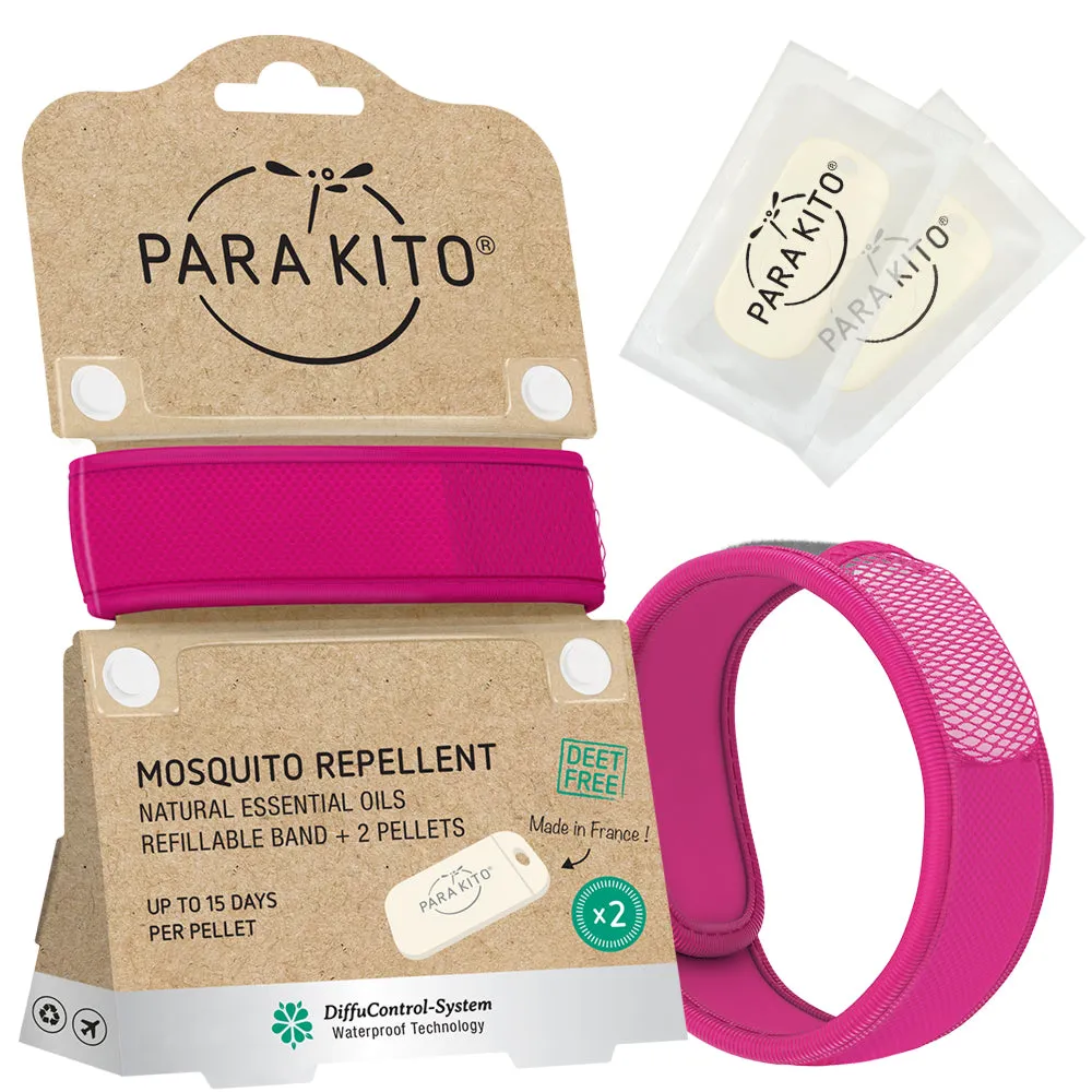 Mosquito Repellent Wristband with 2 refills - Solid Color