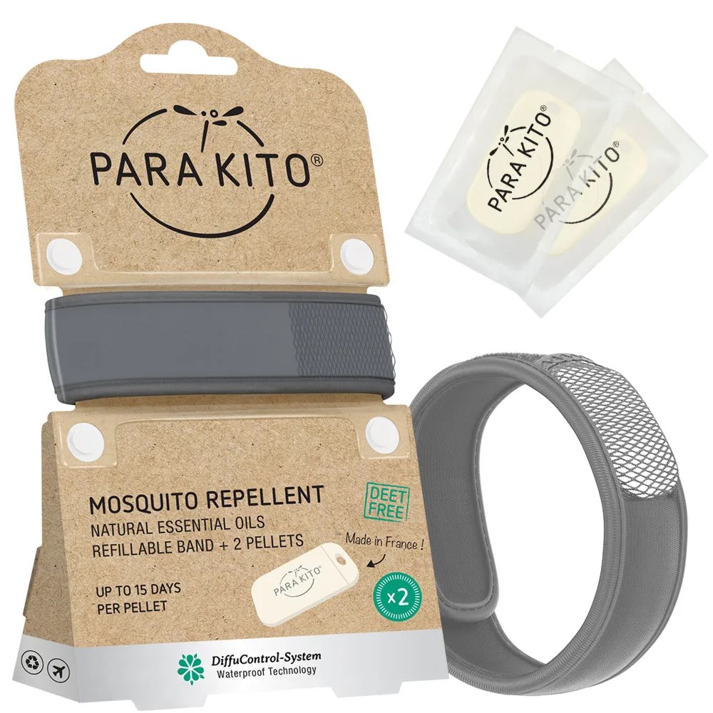Mosquito Repellent Wristband with 2 refills - Solid Color