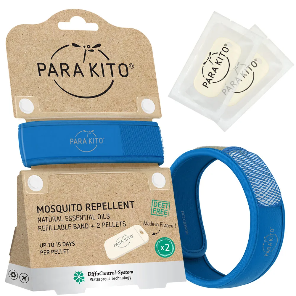 Mosquito Repellent Wristband with 2 refills - Solid Color
