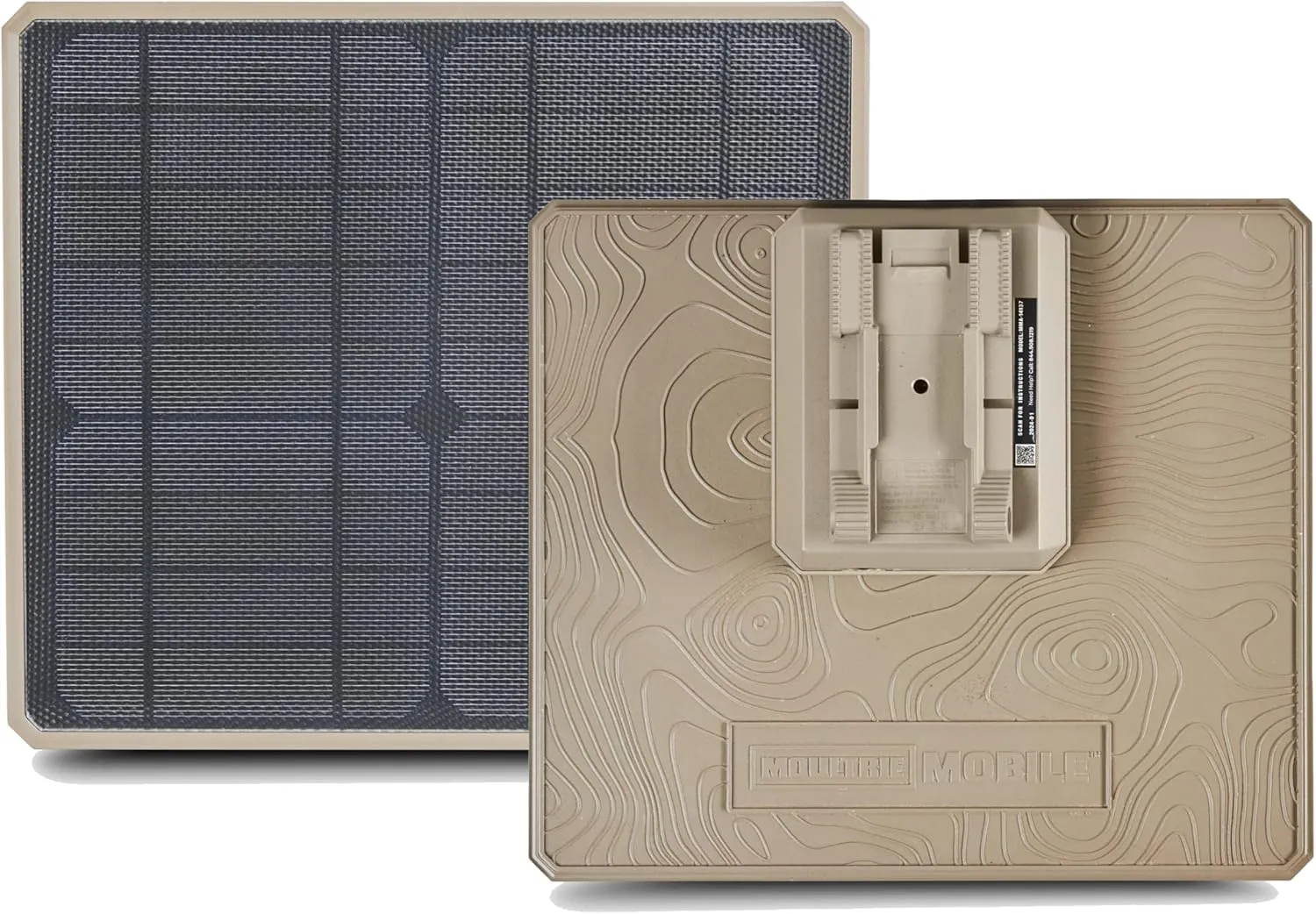 Moultrie - Solar Panel Power Pack - 10W - Gen 2 Solar Panel with Battery for Trail Cameras and Deer Feeders - 7.2v, 3350mAh