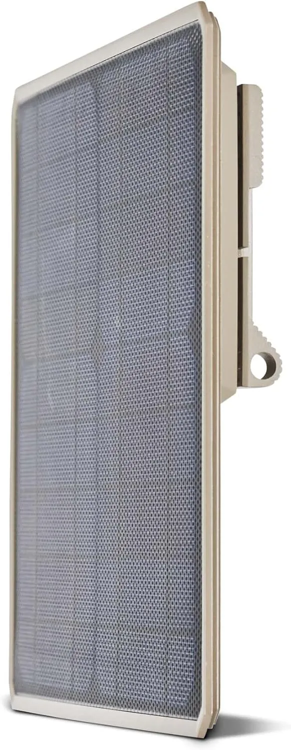 Moultrie - Solar Panel Power Pack - 10W - Gen 2 Solar Panel with Battery for Trail Cameras and Deer Feeders - 7.2v, 3350mAh