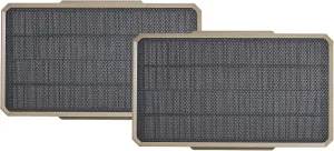 Moultrie - Solar Panel Power Pack - 3.4W - Gen 2 Solar Panel with Battery for Trail Cameras - 7.2v, 3350mAh