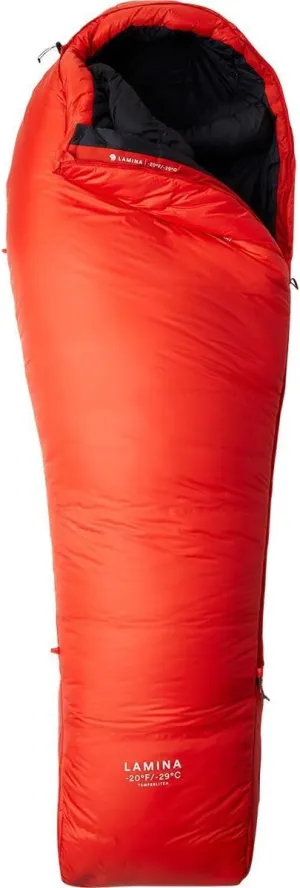 Mountain Hardwear Lamina -20F Sleeping Bag, Fiery Red, Long/Left Zip