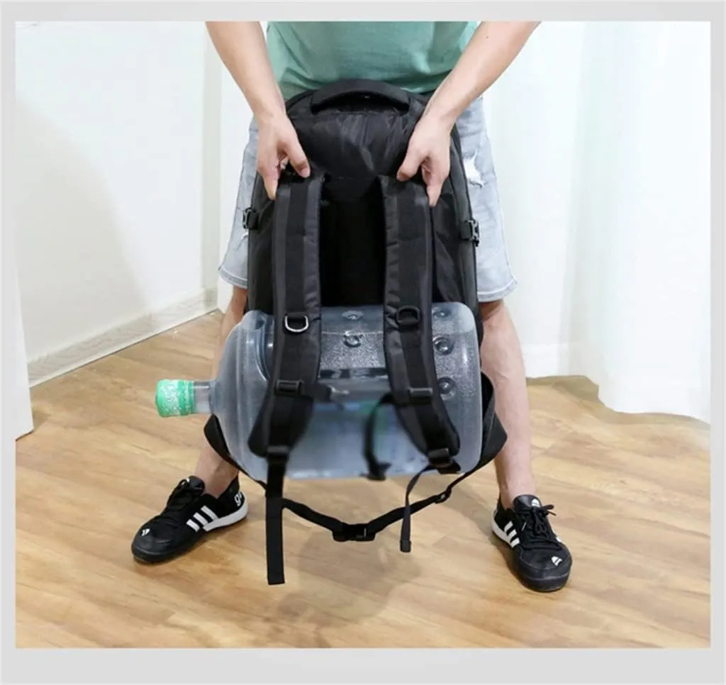 Mountaineering Backpack Rucksack 60L Outdoor Sports Bag Travel Backpack Hiking Backpack Hiking Bag(Gray)