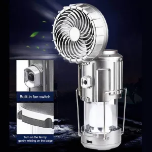 Multifunctional Waterproof Power Bank Lantern - Portable Outdoor Charger