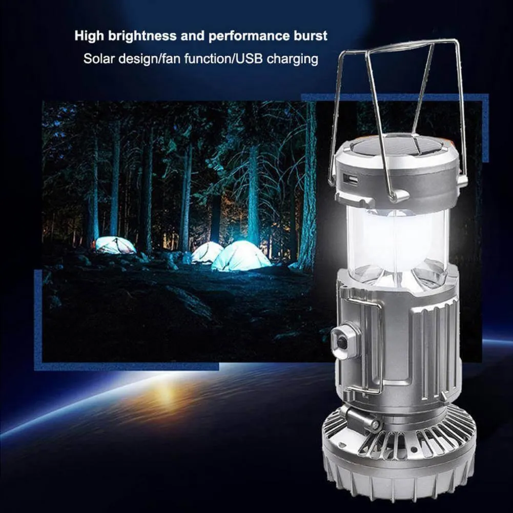 Multifunctional Waterproof Power Bank Lantern - Portable Outdoor Charger