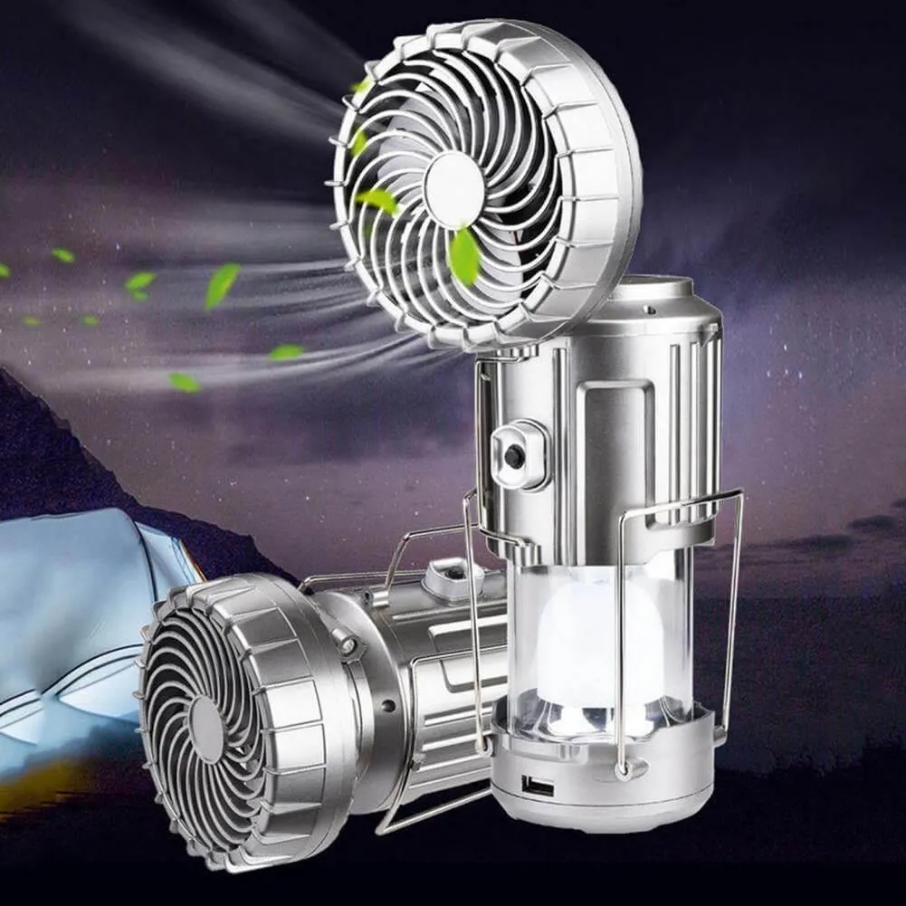 Multifunctional Waterproof Power Bank Lantern - Portable Outdoor Charger