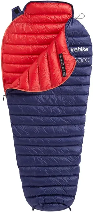 Naturehike 0 Degree Mummy Goose Down Sleeping Bag, Compact Ultralight Sleeping Bag for Adults Cold Weather