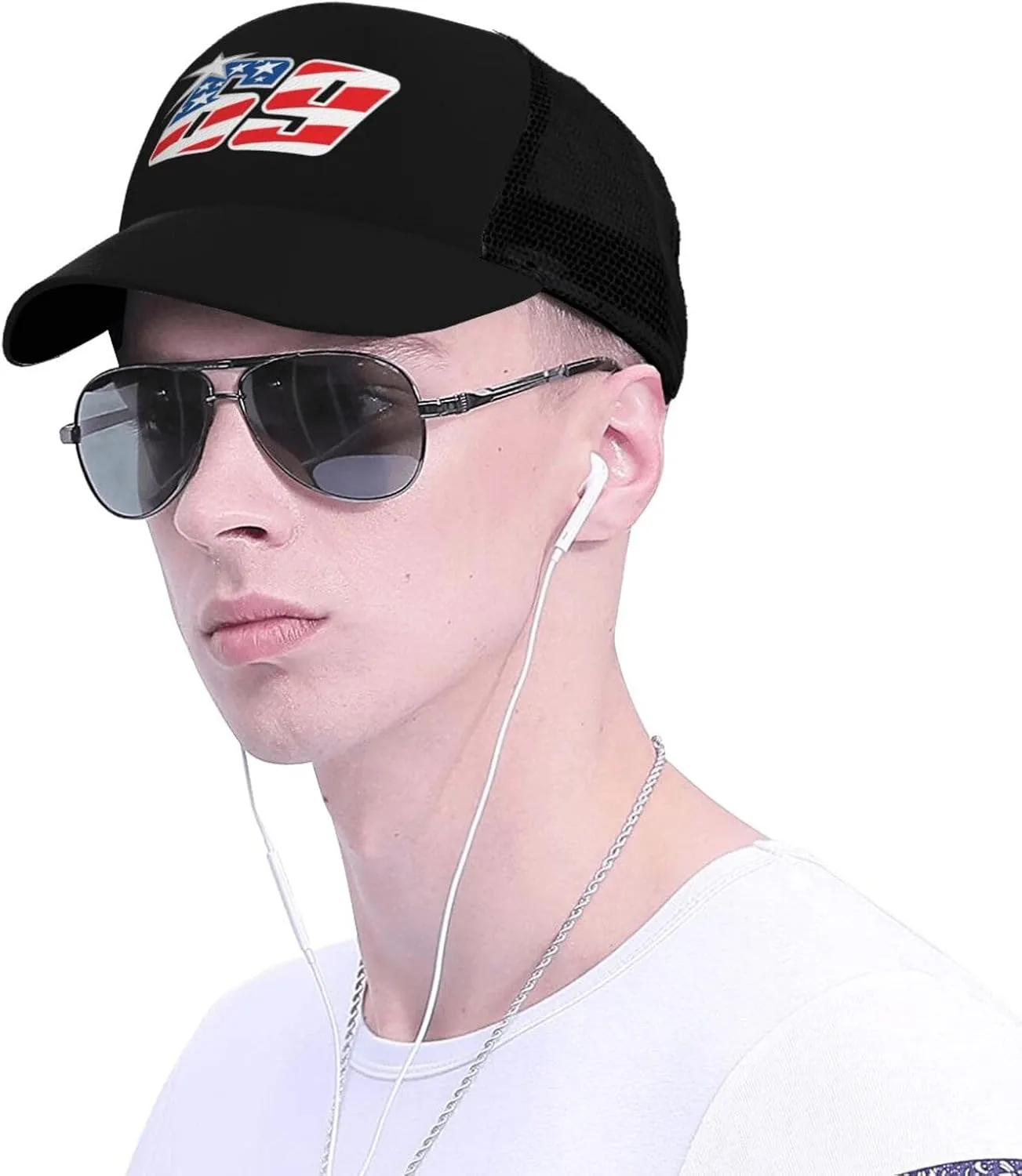 Nicky Hayden Mesh Baseball Hat Golf Sun Capsfishing Dad Hats Adjustable for Men Women