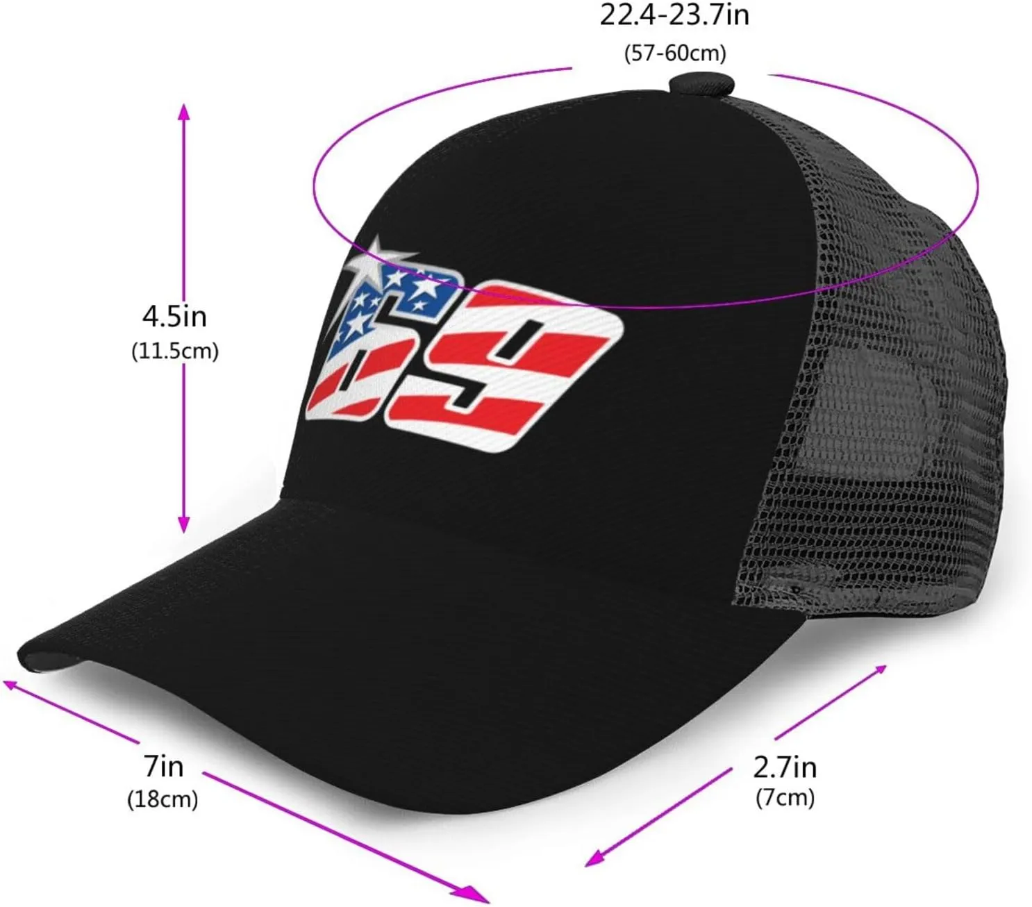 Nicky Hayden Mesh Baseball Hat Golf Sun Capsfishing Dad Hats Adjustable for Men Women