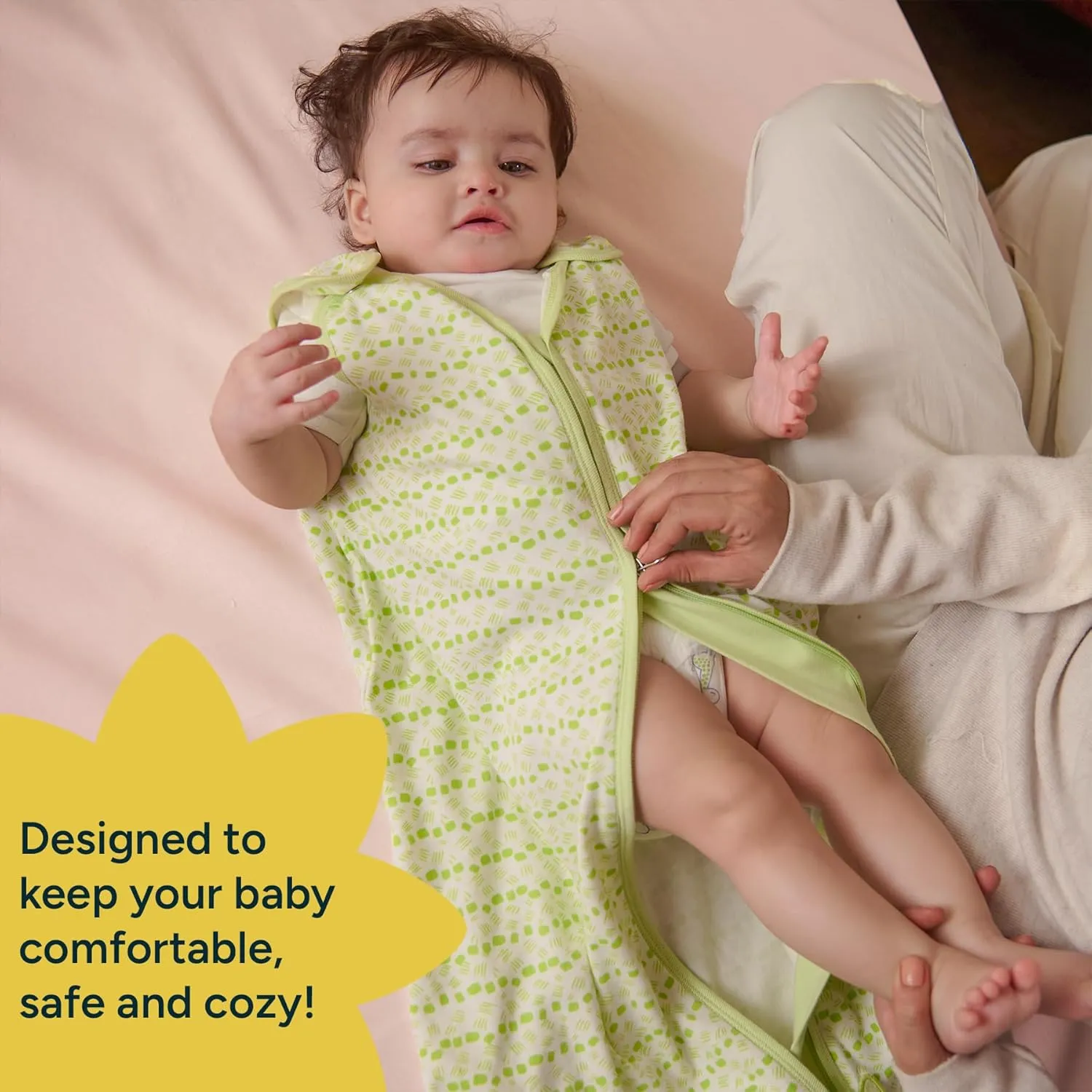Nintara Baby 0.5 TOG Sleep Sack - Premium Organic Cotton, Lightweight Wearable Blanket for Newborns, Infants & Toddlers (0-24 Months), Unisex Baby Sleeping Bag, Gifts for Babies