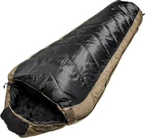 North Star Sports Tactical Coretech 3.5 Mummy Multi Layer Core Sleeping Bag with Storage Bag, Coyote