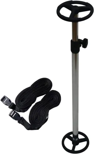 Oceansouth Telescopic Boat Cover Support Pole with Adjustable Webbing Straps