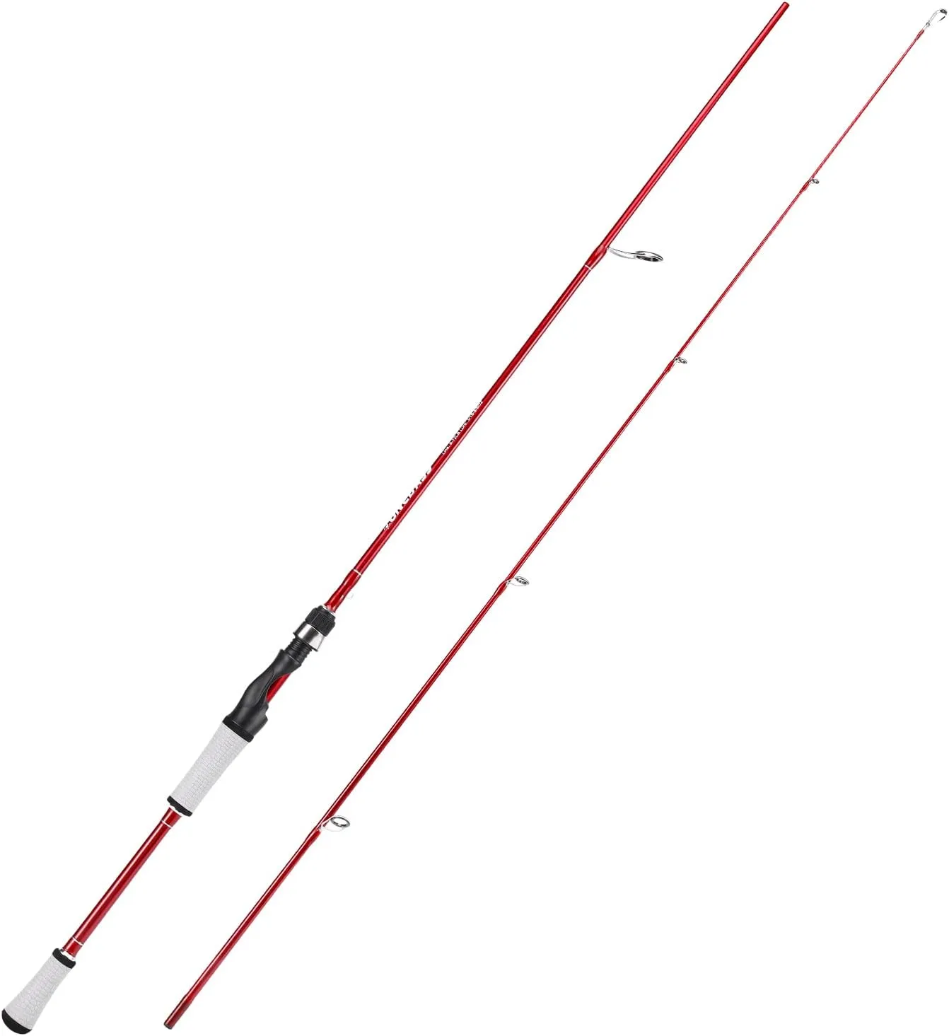 One Bass Fishing Rod, Spinning & Casting Fishing Pole with 30 Ton Carbon Fiber