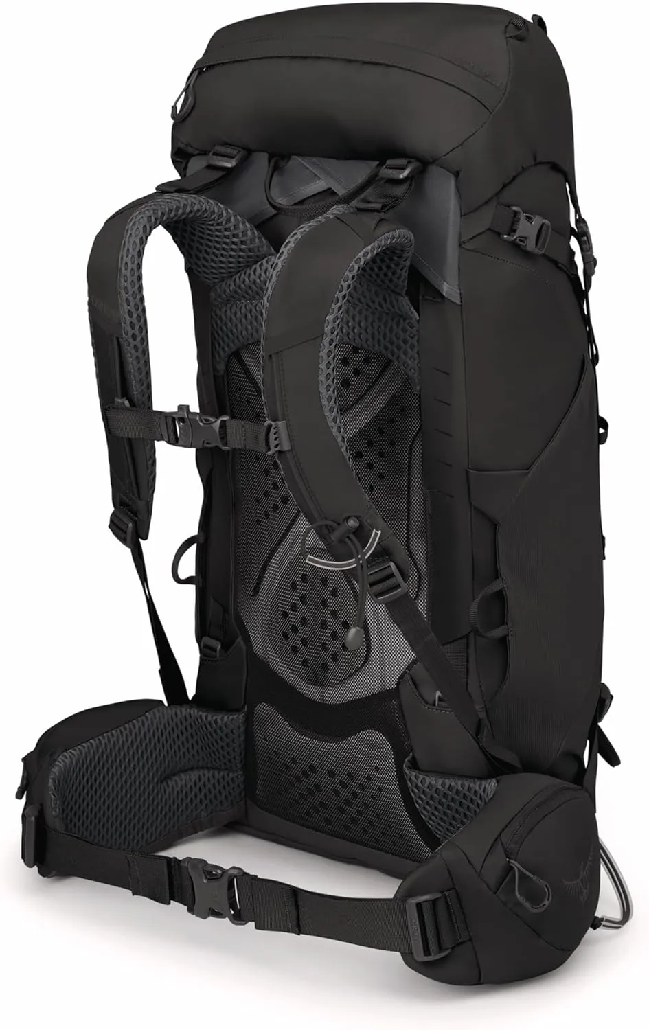 Osprey Kestrel 38L Men's Backpacking Backpack, Black, L/XL