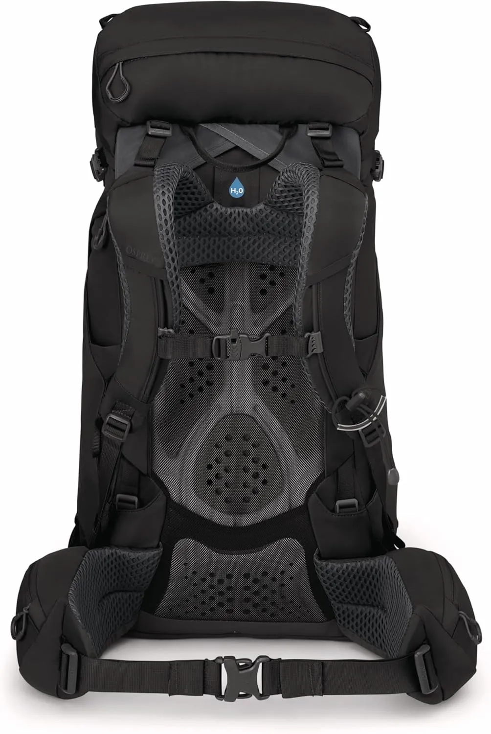 Osprey Kestrel 38L Men's Backpacking Backpack, Black, L/XL