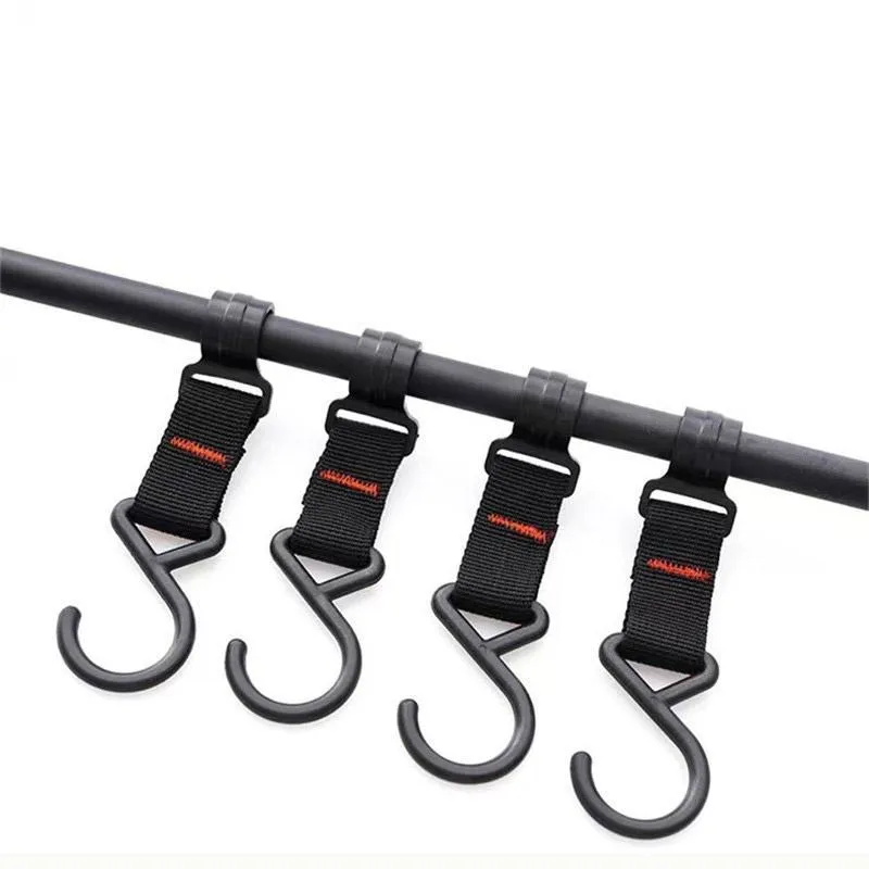 Outdoor Camping Hanging Rack Desktop Shelf Table Side Storage Camping Organizer