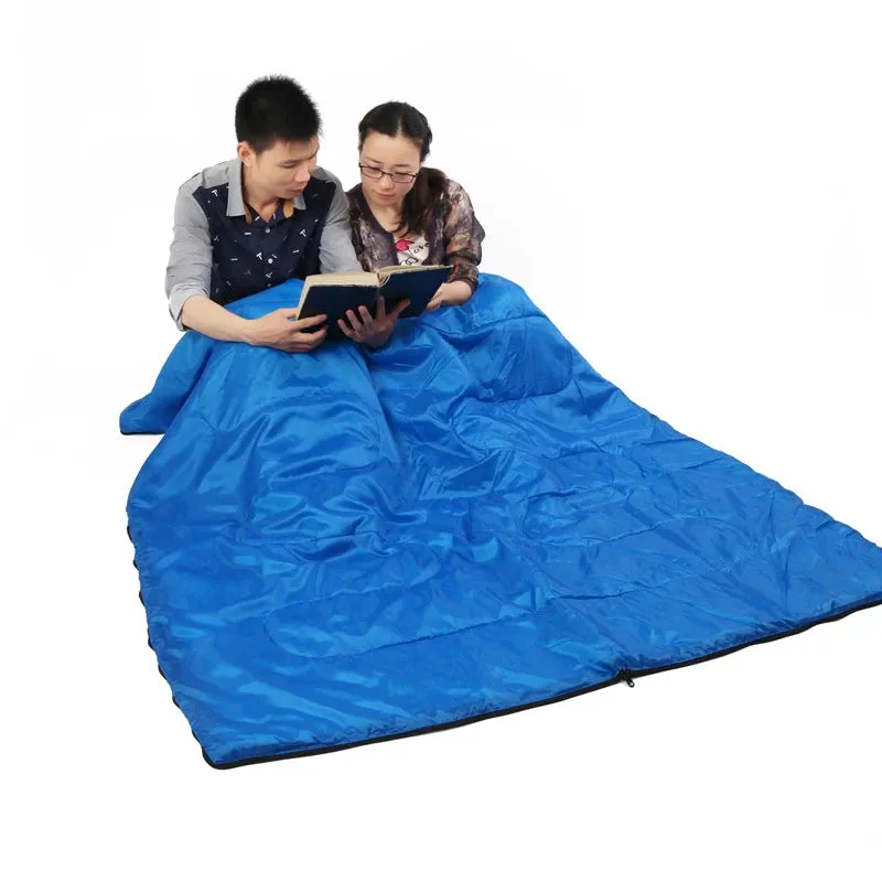 Outdoor Camping sleeping bag Hiking Backpacking Portable  Lightweight Spring and Autumn Sleeping Bag with Sack Waterproof