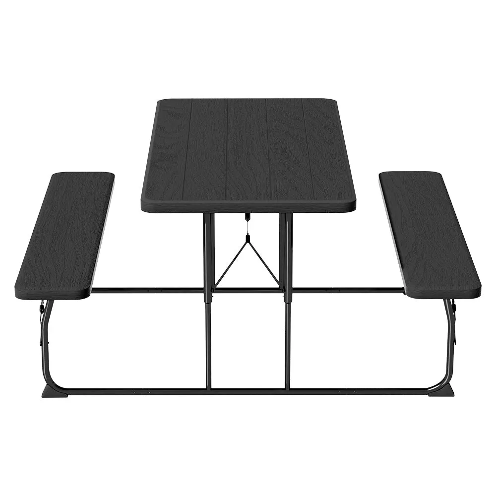 Outdoor Foldable Picnic Bench Dining Set