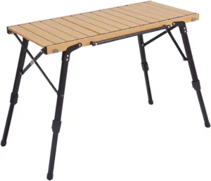 Outdoor Folding Table Camp Table Aluminum Alloy Furniture Removable Igt Table Camping Table for Garden Barbecue Yard Hiking