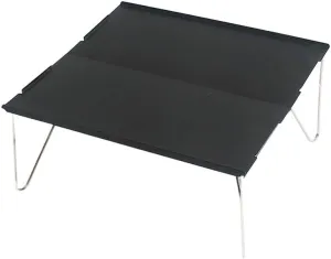 Outdoor Folding Table Durable Aluminum Plate Portable Table Lightweight Mininiture for Barbecue Camping Picnic Hiking