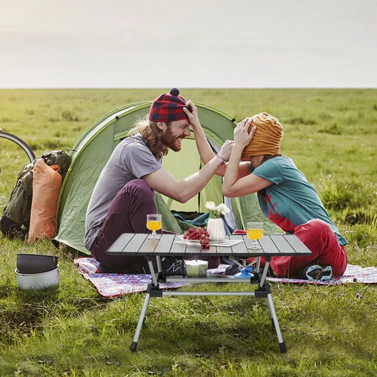 Outdoor Portable Folding Camping Table with Carry Bag - Suitable for Camping and Backyard Gatherings