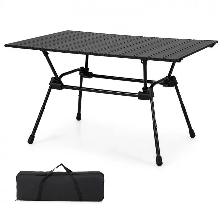 Outdoor Portable Folding Camping Table with Carry Bag - Suitable for Camping and Backyard Gatherings