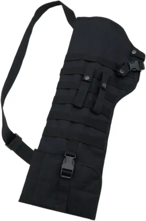 Outdoor Sling Bag Single Shoulder Bag, Wear Resistant Multipurpose Pouch Adjustable Strap for Trekking Backpacking