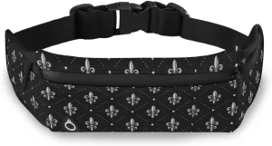 Oyihfvs Adjustable Running Belt, Fanny Pack Waist Pack, Runners Bag, Sports Hiking Fitness Exercise Gym Pouch for Women Men Accessories