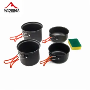 Pans Easy tracking Non-stick Outdoor Flexible customer care Portable Pots Camping