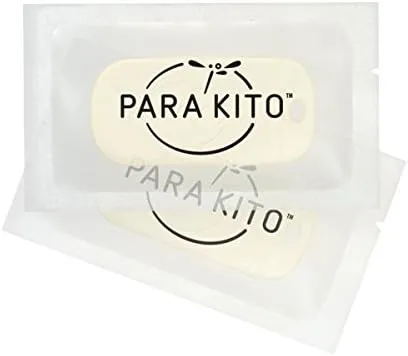 PARA'KITO Mosquito Repellent Pack - 2 Kids Wristbands & 2 Refills Llama/Donut
