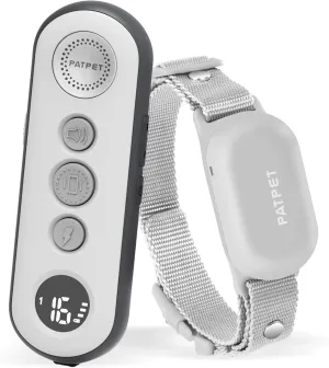 PATPET Dog Training Collar with Remote - Electric Dog Shock Collar for Small Medium Large Dogs - 3 Adjustable Safe Modes, Rechargeable Waterproof E Collar for Dogs (8-120 lbs)
